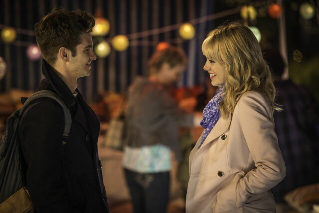FILM BLE TIL VIRKELIGHET: Emma Stone og Andrew Garfield har spilt kjærester i begge Spider-Man filmene. Og de falt for hverandre allerede på så settet til den første. FILM BLE TIL VIRKELIGHET: Emma Stone og Andrew Garfield har spilt kjærester i begge Spider-Man filmene. Og de falt for hverandre allerede på så settet til den første.